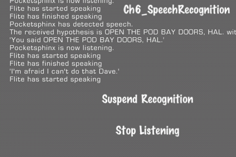 Speech recognition and text-to-speech