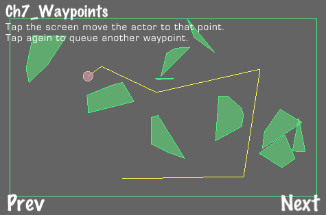 Processing AI waypoints