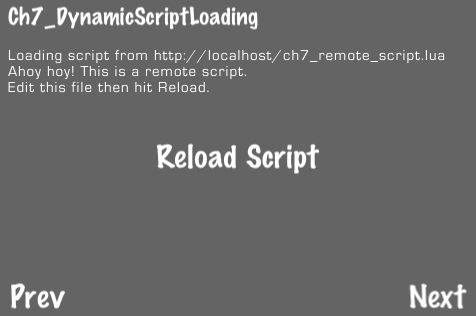 Dynamically loading Lua scripts