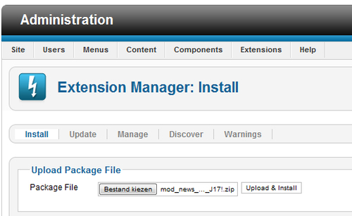 Time for action – downloading and installing an extension