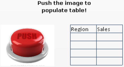 Making selections from a custom image (push button and image component)