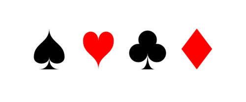Creating custom shape functions: playing card suits