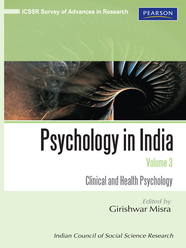 Cover image for Psychology in India, Volume 3: Clinical and Health Psychology