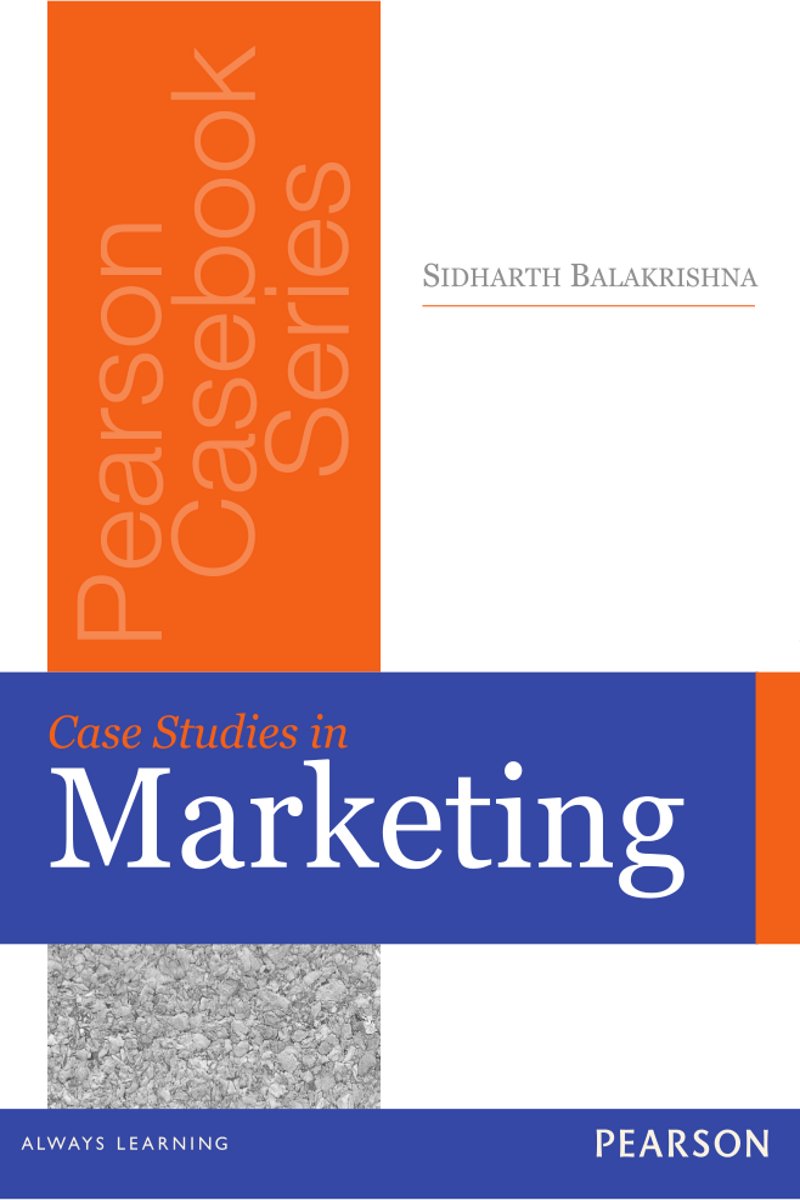Cover image for Case Studies in
Marketing