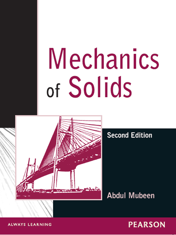 Cover image for Mechanics of Solids, Second Edition, Second Edition