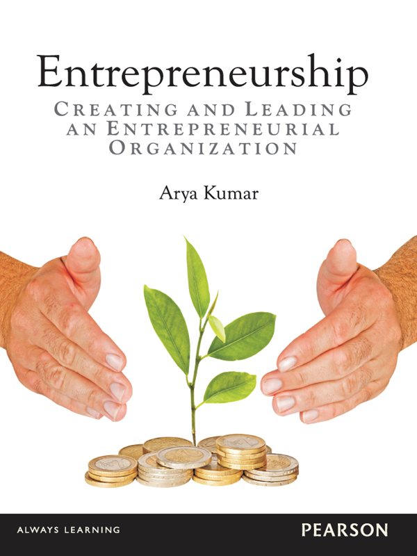 Cover image for Entrepreneurship: Creating and Leading an Entrepreneurial Organization