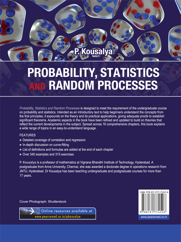 Probability, Statistics
and Random Processes