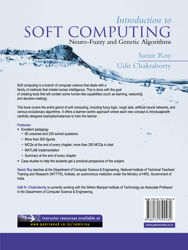 Introduction to Soft Computing: Neuro-fuzzy and Genetic Algorithms