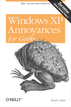 Windows Xp Annoyances For Geeks 2nd Edition Book