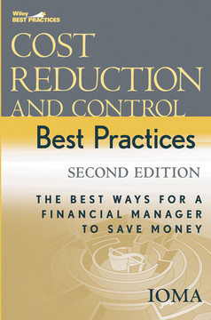 Cost Reduction And Control Best Practices The Best Ways For A Financial
Manager To Save Money Wiley Best Practices
