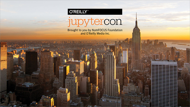 JupyterCon 2018 in New York Video Compilation